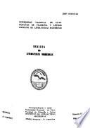 Revista de literaturas modernas