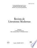 Revista de literaturas modernas