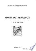 Revista de musicologia