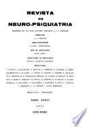 Revista de neuro-psiquiatría ...