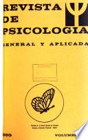 Revista de psicologia general y aplicada