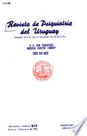 Revista de psiquiatría del Uruguay