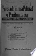 Revista de Tecnica Policial y Penitenciaría