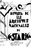 Revista del Archivo Nacional