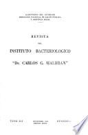 Revista del Instituto Bacteriológico Malbrán
