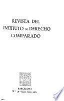 Libro Revista del Instituto de Derecho Comparado