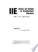 Revista del Instituto de Investigaciones Educativas