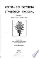 Revista del Instituto Etnologico Nacional