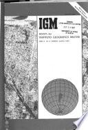 Revista del Instituto Geográfico Militar