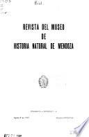 Revista del Museo de Historia Natural de Mendoza