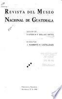 Revista del Museo Nacional de Guatemala