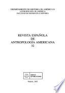 Revista española de antropología americana