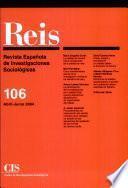 Revista espanola de investigaciones sociologicas