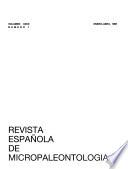 Revista española de micropaleontología