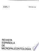 Revista española de micropaleontología