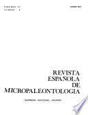 Revista española de micropaleontología