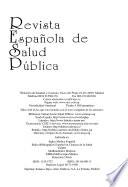 Revista española de salud pública