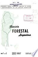 Revista forestal Argentina