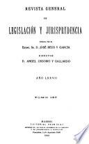 Revista general de legislación y jurisprudencia