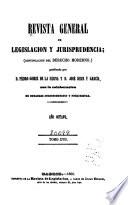 Revista general de legislación y jurisprudencia
