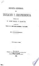 Revista general de legislación y jurisprudencia