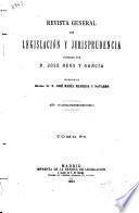 Revista general de legislación y jurisprudencia
