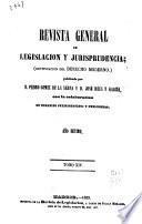 Revista general de legislación y jurisprudencia