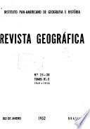 Revista geográfica del Instituto Panamericano de Geografía e Historia