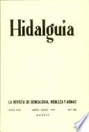 Revista Hidalguía número 106. Año 1971