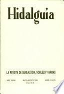 Revista Hidalguía número 214-215. Año 1989