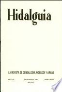 Revista Hidalguía número 256-257. Año 1996