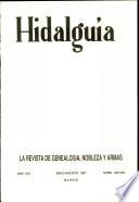 Revista Hidalguía número 262-263. Año 1997