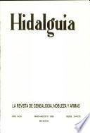 Revista Hidalguía número 274-275. Año 1999