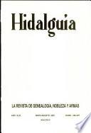 Revista Hidalguía número 286-287. Año 2001