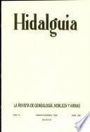 Revista Hidalguía número 290. Año 2002