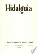 Revista Hidalguía número 314. Año 2006