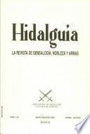 Revista Hidalguía número 322-323. Año 2007