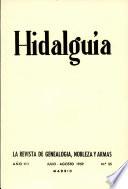 Revista Hidalguía número 35. Año 1959