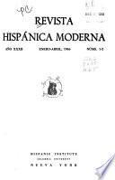 Revista hispánica moderna