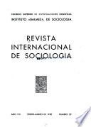 Revista internacional de sociología