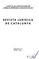 Revista jurídica de Catalunya