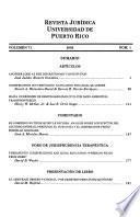 Revista jurídica de la Universidad de Puerto Rico