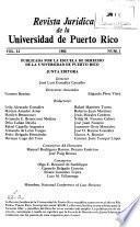 Revista juridica de la universidad de puerto rico