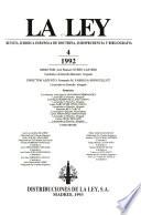 Revista jurídica espanõla de doctrina, jurisprudencia y bibliografía