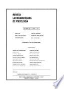 Revista latinoamericana de psicología