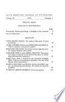 Revista latinoamericana de psicología