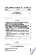 Revista latinoamericana de psicología