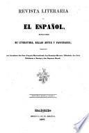 Revista literaria de El Español