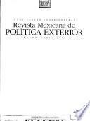 Revista mexicana de política exterior