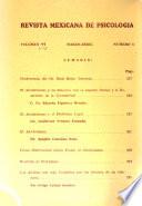 Revista mexicana de psicologia